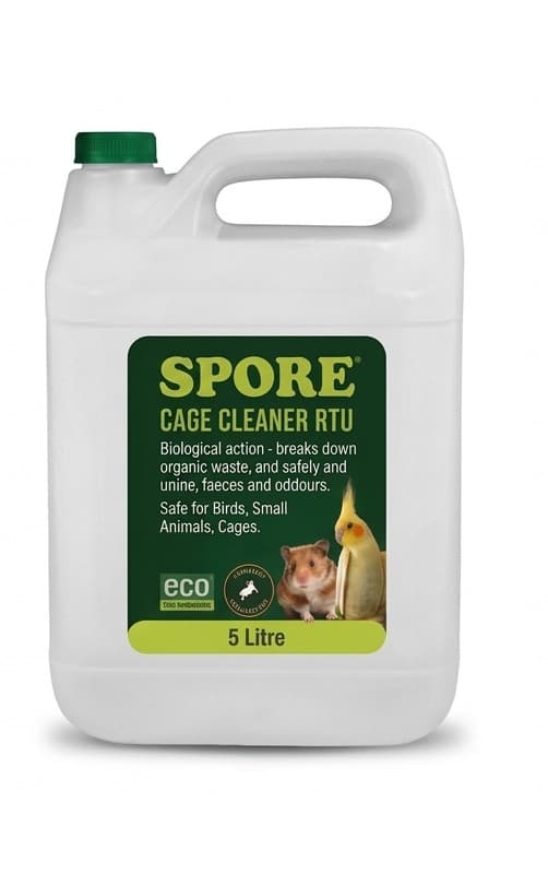 SPORE Cage Cleaner RTU 5 litre container