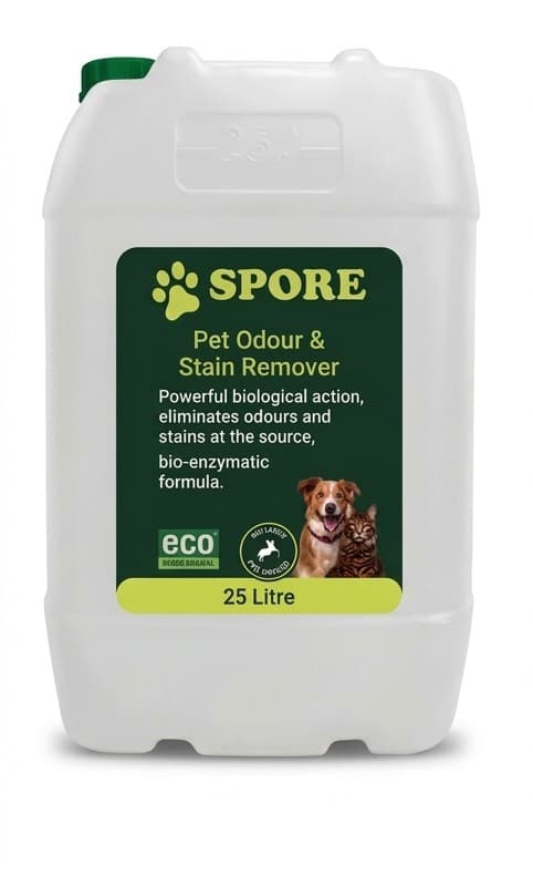 SPORE Pet Odour and Stain Remover 25 litre container