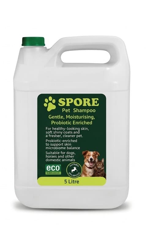 SPORE Pet Shampoo 5 litre container